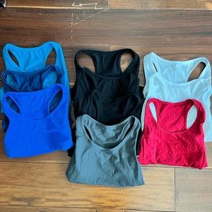 Women’s racer back tank tops. All Size SM